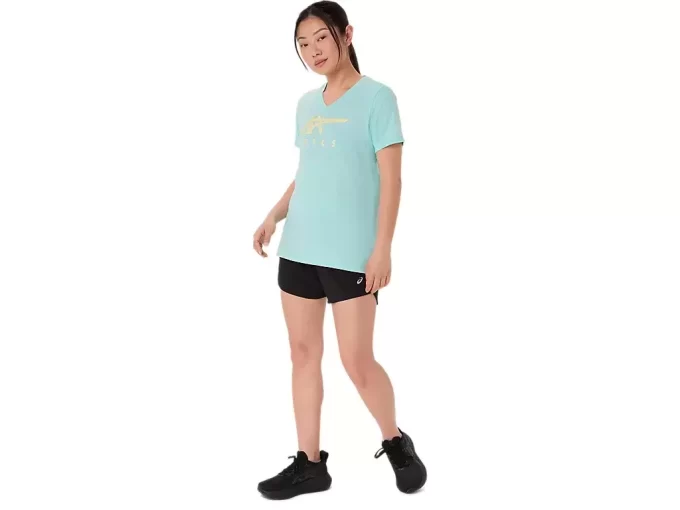 TRICOU ASICS CU DUNGI ȘI GÂT ÎN V PENTRU DAMĂ TRICOU ASICS CU DUNGI ȘI GÂT ÎN V PENTRU DAMĂ