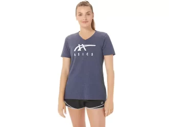 TRICOU ASICS CU DUNGI ȘI GÂT ÎN V PENTRU DAMĂ
