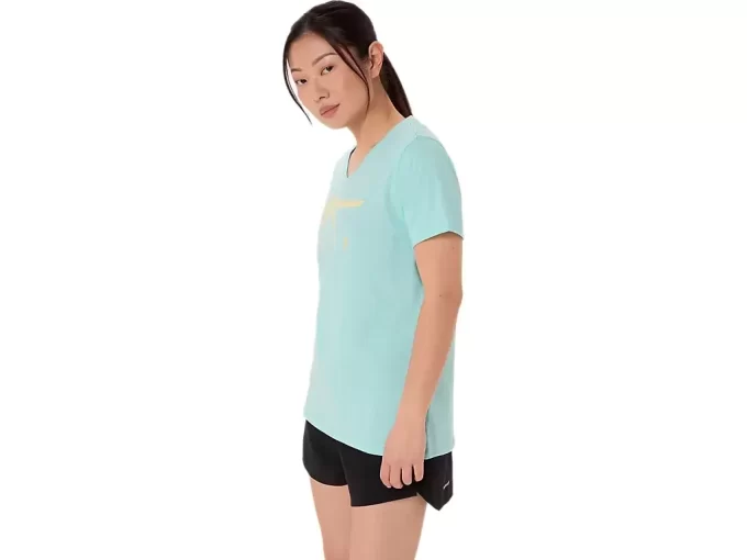 TRICOU ASICS CU DUNGI ȘI GÂT ÎN V PENTRU DAMĂ TRICOU ASICS CU DUNGI ȘI GÂT ÎN V PENTRU DAMĂ