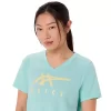 TRICOU ASICS CU DUNGI ȘI GÂT ÎN V PENTRU DAMĂ TRICOU ASICS CU DUNGI ȘI GÂT ÎN V PENTRU DAMĂ