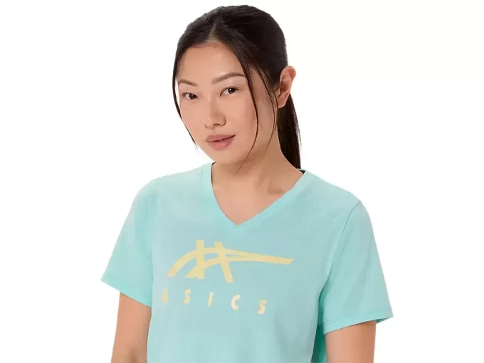 TRICOU ASICS CU DUNGI ȘI GÂT ÎN V PENTRU DAMĂ TRICOU ASICS CU DUNGI ȘI GÂT ÎN V PENTRU DAMĂ