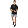 Tricou ASICS cu dungi și mânecă scurtă Tricou ASICS cu dungi și mânecă scurtă