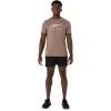 Tricou ASICS cu dungi și mânecă scurtă Tricou ASICS cu dungi și mânecă scurtă