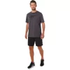 Tricou ASICS cu dungi și mânecă scurtă