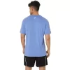Tricou ASICS cu dungi și mânecă scurtă Tricou ASICS cu dungi și mânecă scurtă