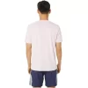 Tricou ASICS cu dungi și mânecă scurtă