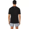 Tricou ASICS cu dungi și mânecă scurtă Tricou ASICS cu dungi și mânecă scurtă