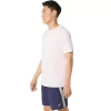 Tricou ASICS cu dungi și mânecă scurtă