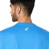Tricou ASICS cu dungi și mânecă scurtă Tricou ASICS cu dungi și mânecă scurtă