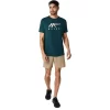 Tricou ASICS cu dungi și mânecă scurtă Tricou ASICS cu dungi și mânecă scurtă