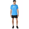 Tricou ASICS cu dungi și mânecă scurtă Tricou ASICS cu dungi și mânecă scurtă
