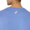 Tricou ASICS cu dungi și mânecă scurtă Tricou ASICS cu dungi și mânecă scurtă