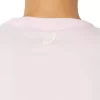 Tricou ASICS cu dungi și mânecă scurtă