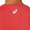 Tricou ASICS cu dungi și mânecă scurtă