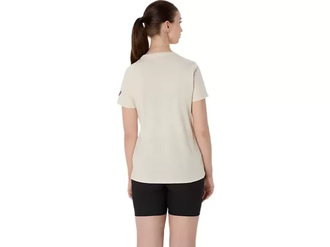 TRICOU ASICS CU MÂNECĂ SCURTĂ ȘI IMPRIMARE FLORALĂ PENTRU DAMĂ TRICOU ASICS CU MÂNECĂ SCURTĂ ȘI IMPRIMARE FLORALĂ PENTRU DAMĂ