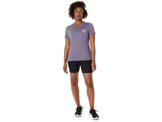 TRICOU ASICS NATURE CU GOLET ÎN V ȘI MÂNECĂ SCURTĂ PENTRU DAMĂ