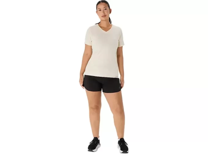 TRICOU ASICS NATURE CU GOLET ÎN V ȘI MÂNECĂ SCURTĂ PENTRU DAMĂ TRICOU ASICS NATURE CU GOLET ÎN V ȘI MÂNECĂ SCURTĂ PENTRU DAMĂ