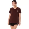 TRICOU ASICS NATURE CU GOLET ÎN V ȘI MÂNECĂ SCURTĂ PENTRU DAMĂ TRICOU ASICS NATURE CU GOLET ÎN V ȘI MÂNECĂ SCURTĂ PENTRU DAMĂ