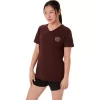 TRICOU ASICS NATURE CU GOLET ÎN V ȘI MÂNECĂ SCURTĂ PENTRU DAMĂ TRICOU ASICS NATURE CU GOLET ÎN V ȘI MÂNECĂ SCURTĂ PENTRU DAMĂ