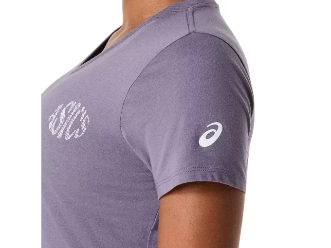 TRICOU ASICS NATURE CU GOLET ÎN V ȘI MÂNECĂ SCURTĂ PENTRU DAMĂ TRICOU ASICS NATURE CU GOLET ÎN V ȘI MÂNECĂ SCURTĂ PENTRU DAMĂ