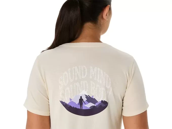 TRICOU ASICS NATURE CU GOLET ÎN V ȘI MÂNECĂ SCURTĂ PENTRU DAMĂ TRICOU ASICS NATURE CU GOLET ÎN V ȘI MÂNECĂ SCURTĂ PENTRU DAMĂ