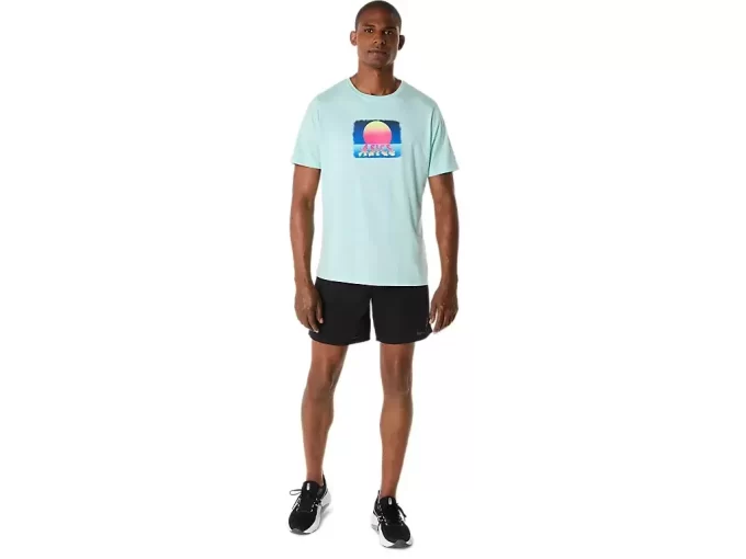Tricou ASICS RETRO SUNSET cu mânecă scurtă