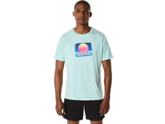 Tricou ASICS RETRO SUNSET cu mânecă scurtă