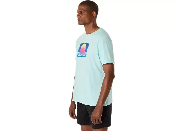 Tricou ASICS RETRO SUNSET cu mânecă scurtă