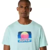 Tricou ASICS RETRO SUNSET cu mânecă scurtă