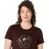 TRICOU CU BUJORI PENTRU DAMĂ TRICOU CU BUJORI PENTRU DAMĂ