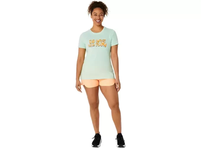 TRICOU CU MÂNECĂ SCURTĂ ASICS BALANCED PENTRU DAMĂ TRICOU CU MÂNECĂ SCURTĂ ASICS BALANCED PENTRU DAMĂ