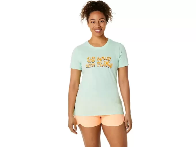 TRICOU CU MÂNECĂ SCURTĂ ASICS BALANCED PENTRU DAMĂ TRICOU CU MÂNECĂ SCURTĂ ASICS BALANCED PENTRU DAMĂ