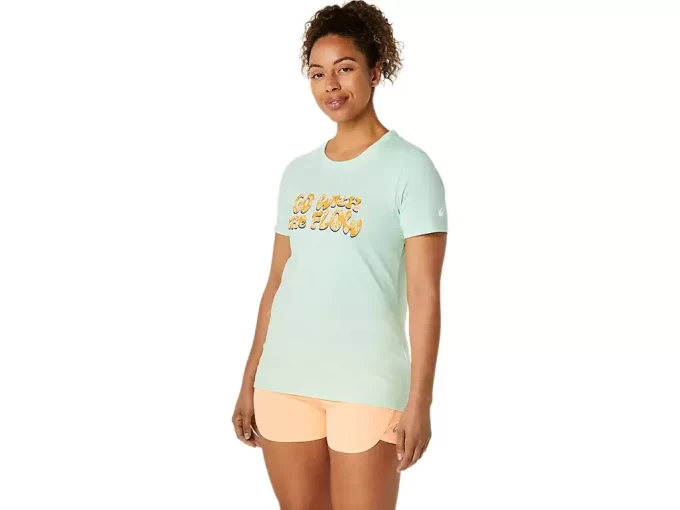 TRICOU CU MÂNECĂ SCURTĂ ASICS BALANCED PENTRU DAMĂ TRICOU CU MÂNECĂ SCURTĂ ASICS BALANCED PENTRU DAMĂ