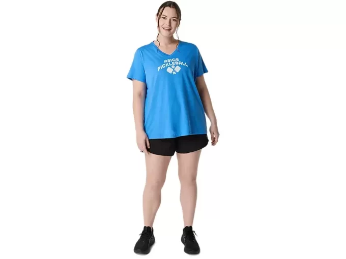 TRICOU CU MÂNECĂ SCURTĂ ASICS PICKLEBALL PENTRU DAMĂ TRICOU CU MÂNECĂ SCURTĂ ASICS PICKLEBALL PENTRU DAMĂ