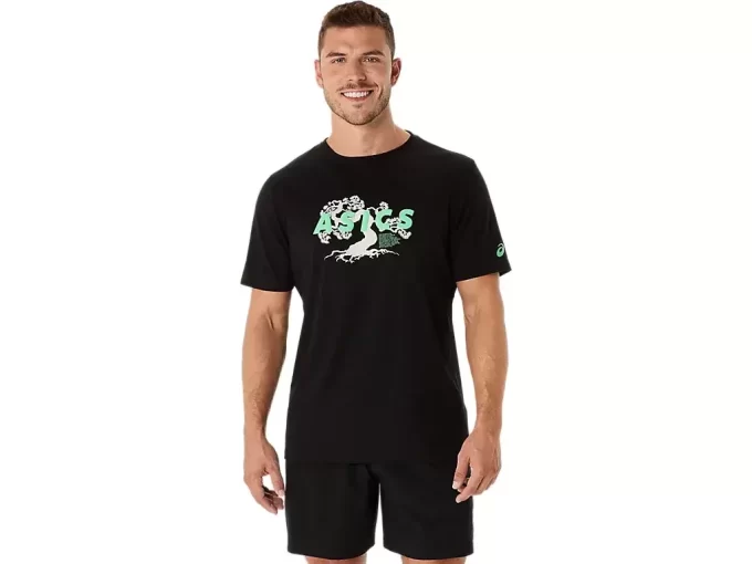 Tricou cu mânecă scurtă ASICS WISE TREE