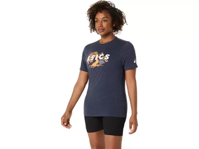 Tricou cu mânecă scurtă ASICS WISE TREE