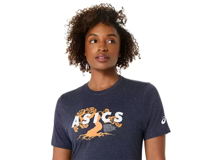 Tricou cu mânecă scurtă ASICS WISE TREE