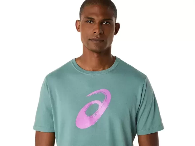 TRICOU CU MÂNECĂ SCURTĂ CU PENSULĂ TRICOU CU MÂNECĂ SCURTĂ CU PENSULĂ