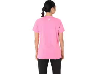 TRICOU CU MÂNECĂ SCURTĂ ȘI DECOLARE ÎN V PENTRU DAMĂ CARNATION