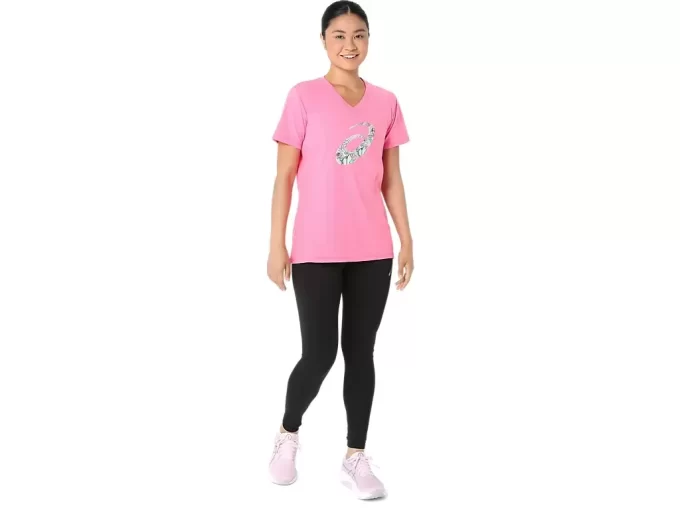 TRICOU CU MÂNECĂ SCURTĂ ȘI DECOLARE ÎN V PENTRU DAMĂ CARNATION TRICOU CU MÂNECĂ SCURTĂ ȘI DECOLARE ÎN V PENTRU DAMĂ CARNATION