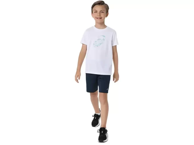TRICOU CU MÂNECĂ SCURTĂ ȘI GRAFICĂ SPIRALĂ TRICOU CU MÂNECĂ SCURTĂ ȘI GRAFICĂ SPIRALĂ