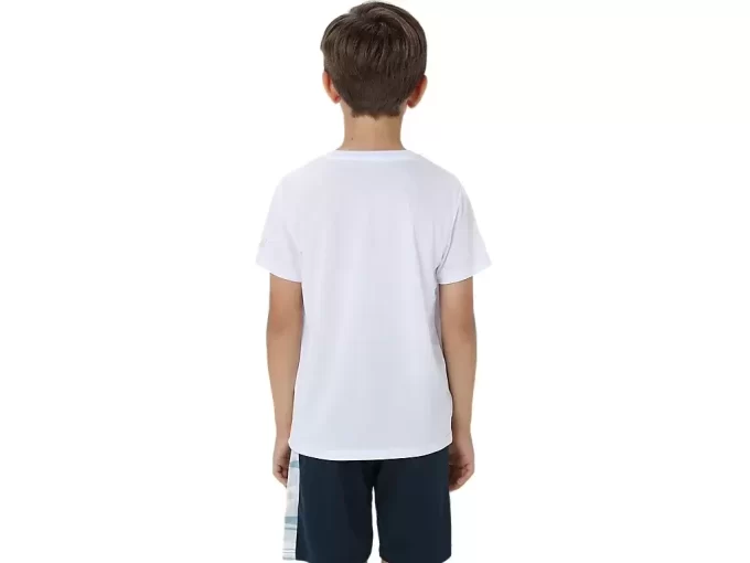 TRICOU CU MÂNECĂ SCURTĂ ȘI GRAFICĂ SPIRALĂ TRICOU CU MÂNECĂ SCURTĂ ȘI GRAFICĂ SPIRALĂ