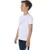 TRICOU CU MÂNECĂ SCURTĂ ȘI GRAFICĂ SPIRALĂ TRICOU CU MÂNECĂ SCURTĂ ȘI GRAFICĂ SPIRALĂ
