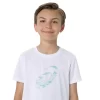 TRICOU CU MÂNECĂ SCURTĂ ȘI GRAFICĂ SPIRALĂ TRICOU CU MÂNECĂ SCURTĂ ȘI GRAFICĂ SPIRALĂ