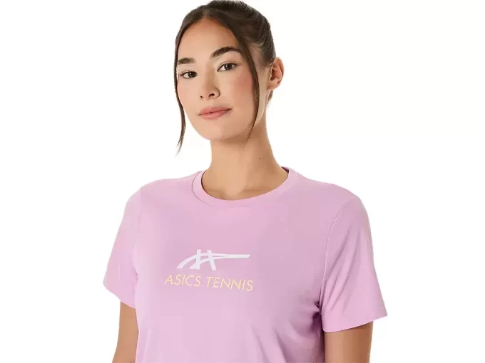 TRICOU DE TENIS CU GRAFICĂ PENTRU FEMEI TRICOU DE TENIS CU GRAFICĂ PENTRU FEMEI