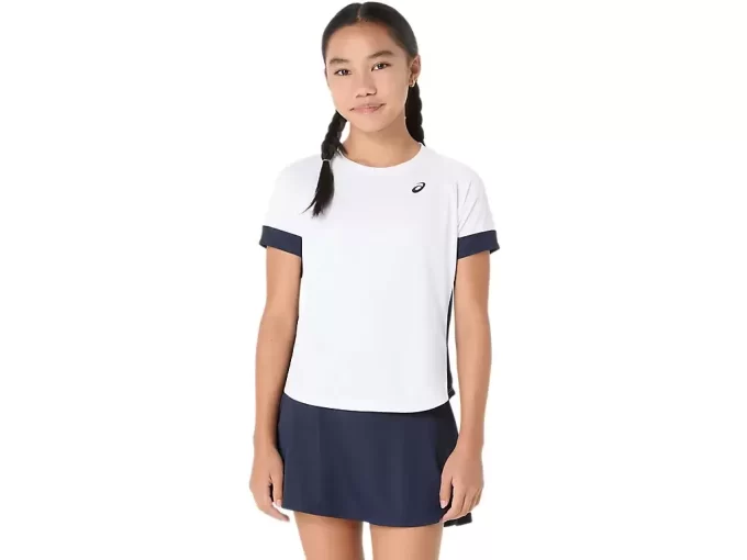 TRICOU TENIS CU MÂNECĂ SCURTĂ PENTRU FETE TRICOU TENIS CU MÂNECĂ SCURTĂ PENTRU FETE