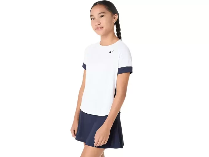 TRICOU TENIS CU MÂNECĂ SCURTĂ PENTRU FETE TRICOU TENIS CU MÂNECĂ SCURTĂ PENTRU FETE