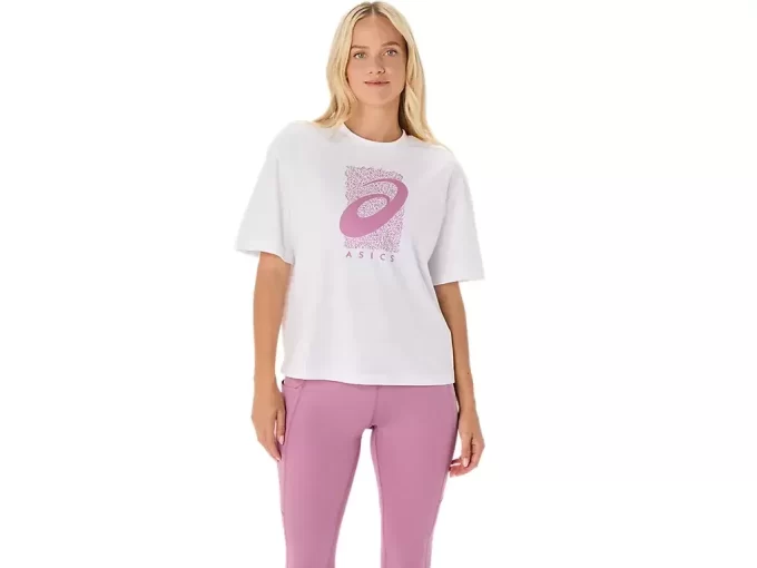 TRICOU TRAINING CORE ASICS SPIRAL GRAPHIC RELAXED TRICOU TRAINING CORE ASICS SPIRAL GRAPHIC RELAXED