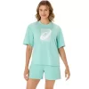 TRICOU TRAINING CORE ASICS SPIRAL GRAPHIC RELAXED TRICOU TRAINING CORE ASICS SPIRAL GRAPHIC RELAXED
