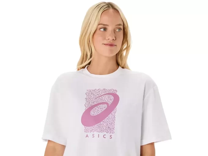 TRICOU TRAINING CORE ASICS SPIRAL GRAPHIC RELAXED TRICOU TRAINING CORE ASICS SPIRAL GRAPHIC RELAXED